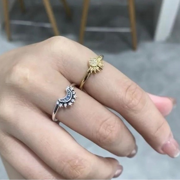 Bohemian Celestial Ring Day n Night - Picture 5 of 7